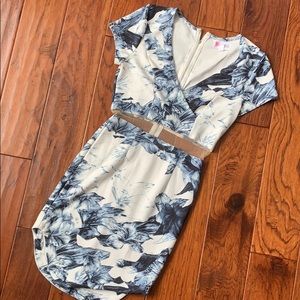 Floral print dress (looks like 2 piece)
